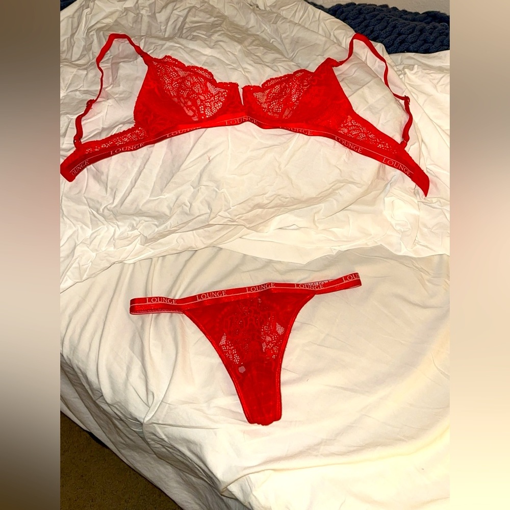 Lounge Underwear bra and panty set